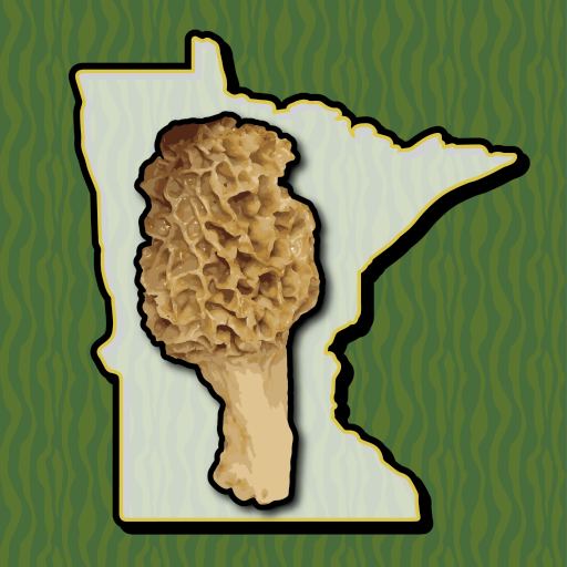 Minnesota Mushroom Forager Map logo