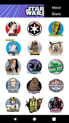 Star Wars Stickers: 40th Annivのおすすめ画像3