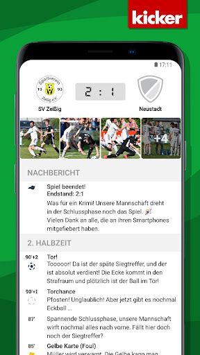 Android application SV Zeißig screenshort