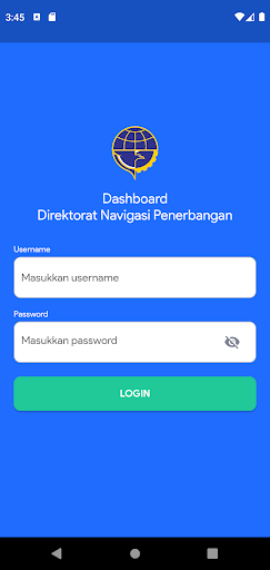 Android application Dashboard DNP screenshort