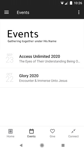 WhiteDove Ministries Screen 2
