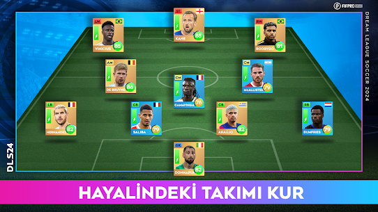 Dream League Soccer 2023 MOD APK [DLS 23] (Unlocked, Mega Menu, No Ads) v11.010 4