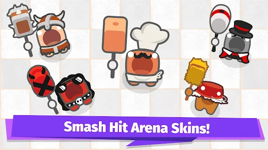 Smashers.io Foes in Worms Land