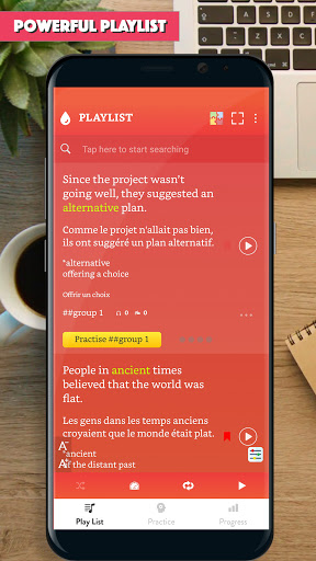 Aperçu de l'application