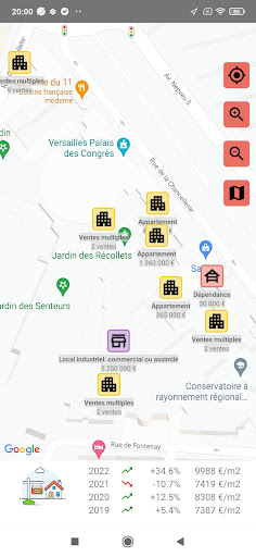 Prix Immobilier Screen 2