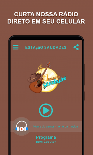Android application Estação Saudades screenshort