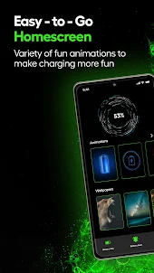 3D Battery Charging Animations