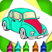 Vehicles & Shapes Coloring Book