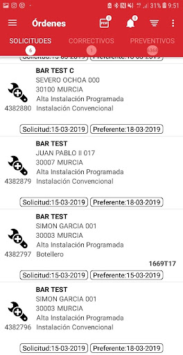 Quality Service Management (QS Screen 2