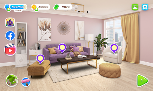 Download Color Home Design Makeover  v1.17 (Free Premium) For Android 7
