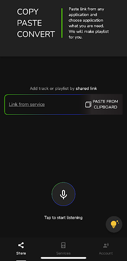 Android application GoMusic screenshort