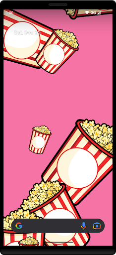 Popcorn Live Wallpaper Screen 3
