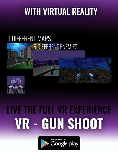 Android application VR GUN SHOOT screenshort