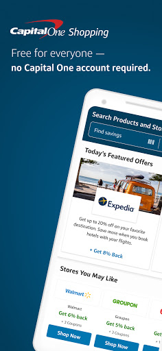 Android application Capital One Shopping: Save Now screenshort