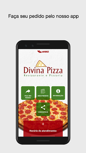 Android application Divina Pizza JF screenshort