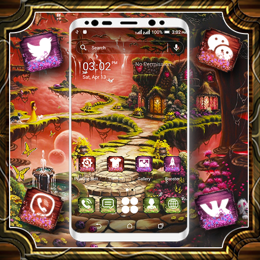 Wonderland Forest Theme logo