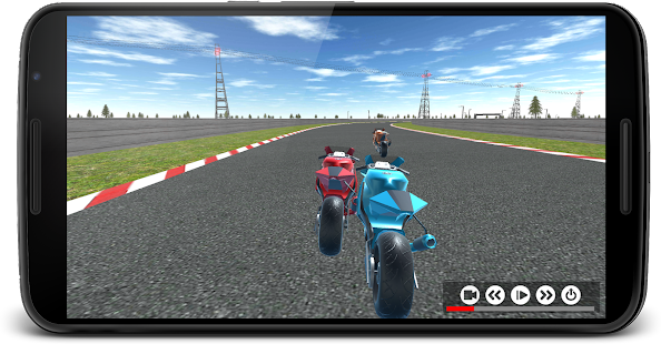 Racing bike rivals - real 3D r Screenshot