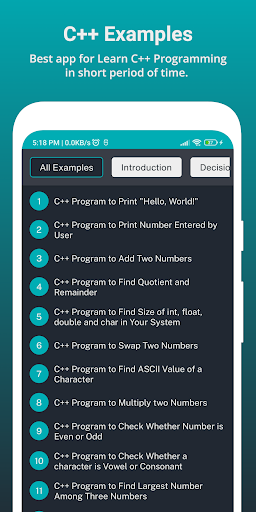 App preview