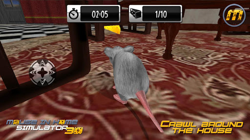 Android application Mouse in Home Simulator 3D screenshort