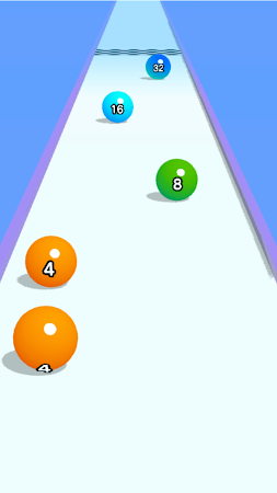 Game screenshot Ball Run 2048: merge number mod apk