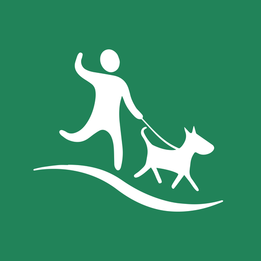 WoofTrax: Dog walk for charity  Icon