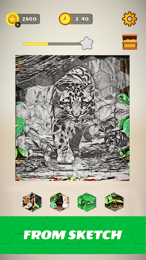 Puzzle Coloring - Art Mosaic