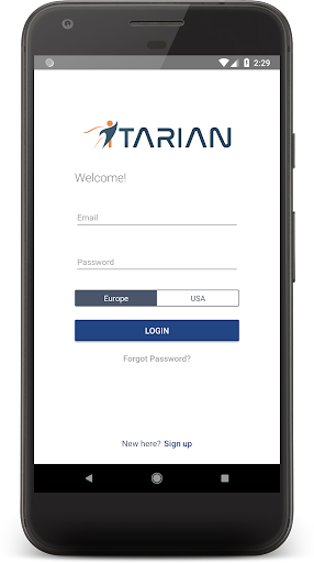 Android application ITarian Mobile screenshort