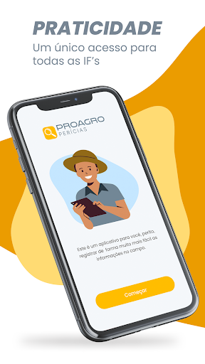Android application Proagro Perícias screenshort