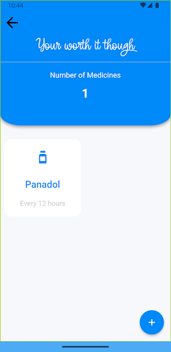 I hope you know your worth it