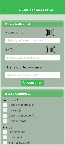 Catálogo de Dispositivos Screen 2