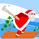 Cover Image of ดาวน์โหลด CHRISTMAS RADICAL: SKIING GAME  APK