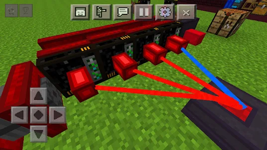 Laser Block Mod Minecraft PE
