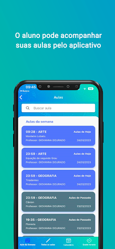 Android application Educa Pinhais screenshort