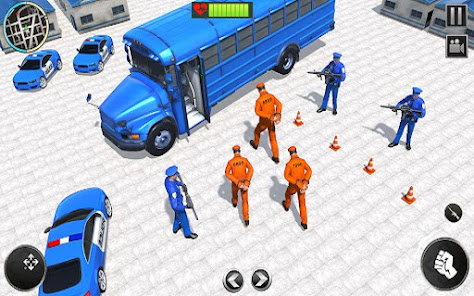 Captura de Pantalla 7 Police Prisoner Transport Game android