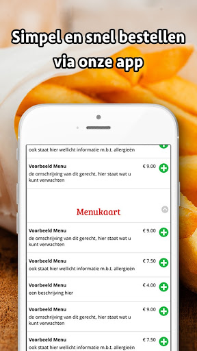 Android application Snackbar de Molen Siddeburen screenshort