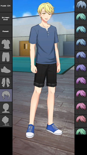 Anime Boy Dress Up Games 1.0.2 screenshots 1