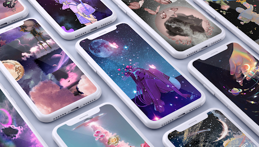 Galaxy Aesthetic Wallpaper Screen 3
