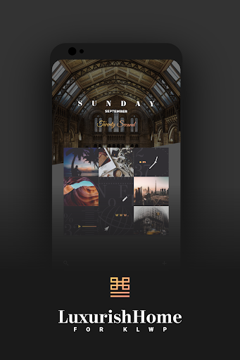 Android application LuxurishHome for KLWP screenshort