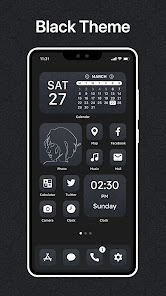 Captura de Pantalla 4 BeautyTheme: Icons & Widgets android
