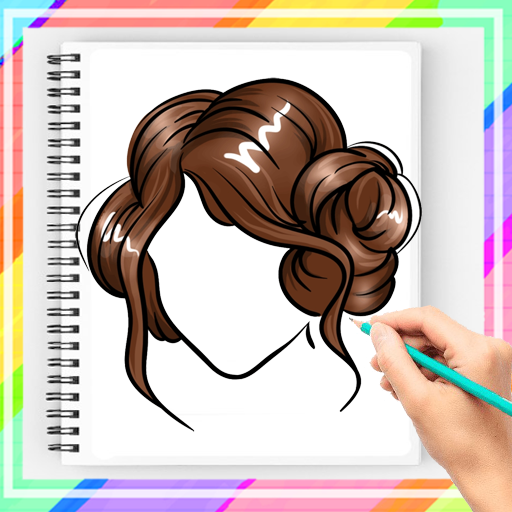 كيفية رسم تصفيفة الشعر بسهولة