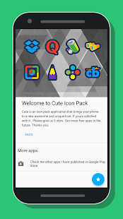 Екранна снимка на Cute Icon Pack
