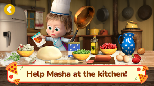 Masha and the Bear Pizza Maker 25