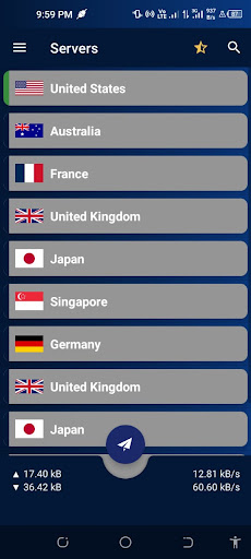 Premium Gold VPN Screen 2