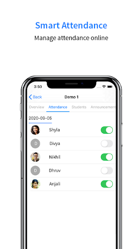 App screenshot