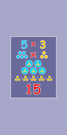 Android application Math C multiplication screenshort
