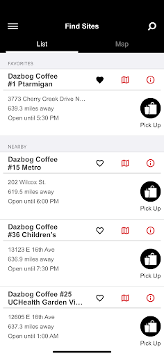 Dazbog Coffee Screen 2