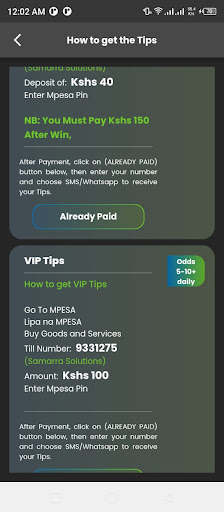 Sure Bet Pay After Win Screen 3