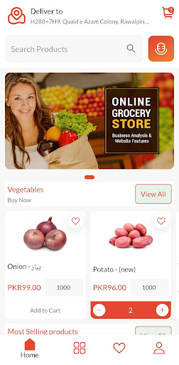 Android application Saim Shopping Mall screenshort