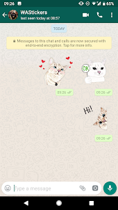 Katzenaufkleber für WhatsApp