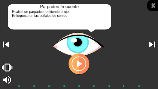 Captura de Pantalla 5 Recuperación de ojos PRO android